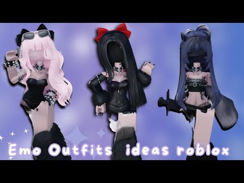 New 3 Emo Outfits ID Codes + Links For Brookhaven RP, Berry Avenue, And Bloxburg