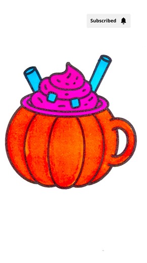 🎃🩷 #art#coloringadventure#relaxing#asmrsounds#drawing#coloring#satisfying#animation#funny#shorts