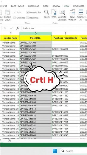 Find and Replace Partial Data in Excel | Smart Excel Editing Tips#excel