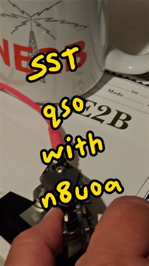 CW QSO with N8UOA 12/28/25