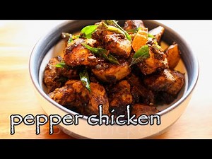 Pepper Chicken | Original | Cooking Scripts #cookingscripts #pepperchicken