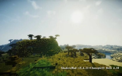 MC1.8最新光影ShadersMod-v2.4.11效果