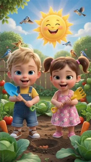 🍅🌿 Seed to Plate Adventure | Learn How Fruits & Vegetables Grow