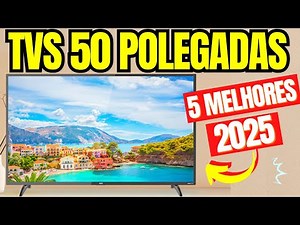Qual MELHOR SMART TV 50 POLEGADAS 2025? ✅ [Melhores 4K Custo Benefício]