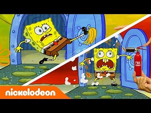SpongeBob Kanciastoporty | Wyprowadzka SpongeBoba | Nickelodeon Polska