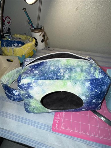 Cutie diaper pouch! #sewsabrina #sewingforyoupage #smallbusiness #diaperpouch #galaxy