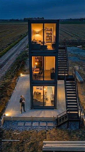 From Empty Land to a Luxury Container Home 🏡