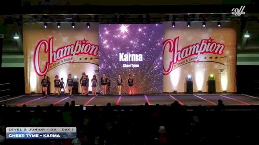 Cheer Tyme - Karma [2025 L2 Junior - D2 Day 1] 2025 Champion Cheer and Dance Grand Nationals