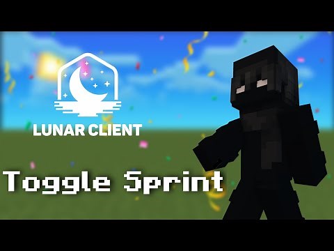 HOW TO TOGGLE SPRINT IN LUNAR CLIENT 🔥 #lunarclient #togglesprint #minecraft #op