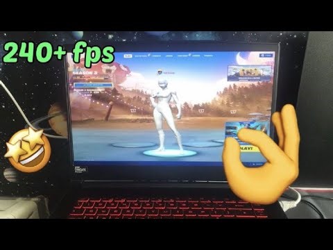 How to get *240+ FPS* On *FORTNITE LAPTOP*(fps tweaks pack)