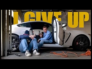 S550 Mustang Roll Bar Install - Do NOT try this at home, Unless you are a professional!