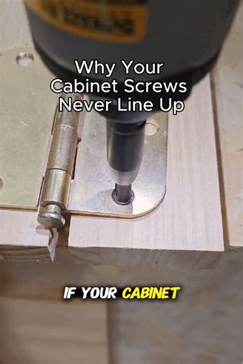 Achieve Perfect Cabinet Installations with Self-Centering Drill Bits