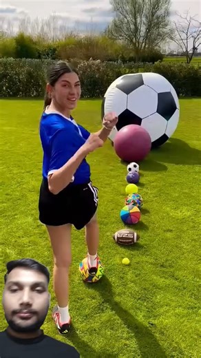 Random Ball Challenge! 😱⚽ Whatever It Lands On = CROSSBAR SHOT!