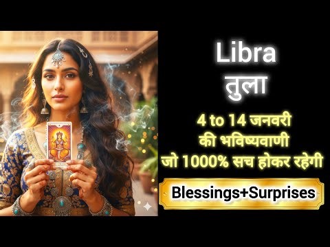 LIBRA 🎖️💯 तुला राशि 4 to 14 जनवरी 2026🎁💞TULA Rashi JANUARY 2026 🎊🌹 #libra #tarot #love