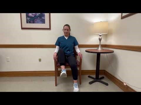 Home Exercises: Seated Leg Strengthening