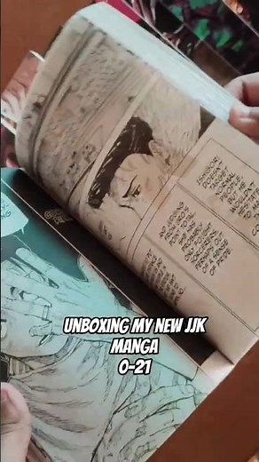 🤩unboxing my new jjk manga set #manga #trend #meesho