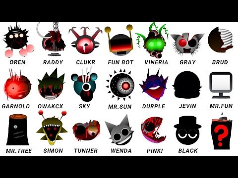 Every Horror Sprunki phase 5 in 20 Minutes