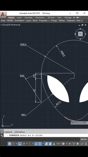 From radii to reality: Alien 👽face in CAD 🛠️ | Alien vibes, engineered with precision 🚀 | #Alien
