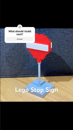 Lego Stop Sign #lego #shorts