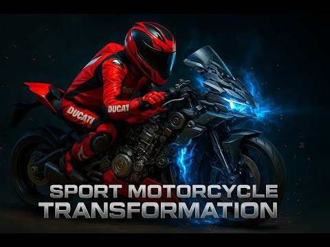 Transforming the Fastest Sports Motorcycles | AI-Powered Transformations | Ducati, BMW, Kawasaki...!