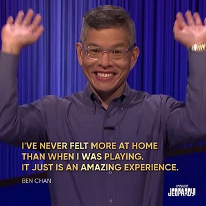 Guess who's back in the house? Raise the roof for our next guest on Inside Jeopardy!, Ben Chan 🙌: linktr.ee/insidejeopardy | Jeopardy!