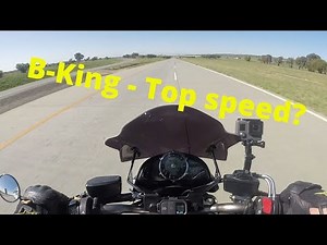Suzuki B-King - Top-Speed?