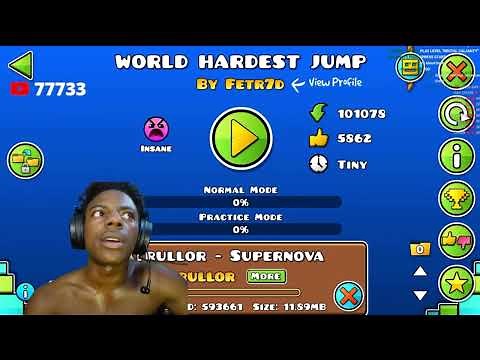 IShowSpeed Beats The Worlds Hardest Jump!
