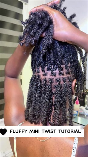 👑 SAVAGE 👑VANITY 👑 on Instagram: "Want juicy, fluffy mini twists that last? Here’s my step-by-step on how I do mine — from damp hair to bounce and shrinkage. Moisture + patience + the right technique = twist magic. 💫 #FluffyTwistTutorial #MiniTwistMagic #NaturalHairTutorial #TwistThatPops"