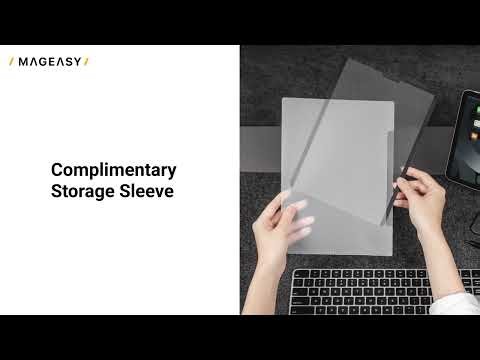 Mageasy EasyPaper Pro iPad Paper Feel Screen Protector – Removable & Reusable