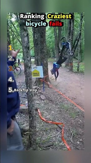 Ranking Craziest Bicycle Fails 🚑