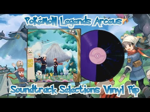 Pokémon Legends: Arceus Soundtrack Selections Vinyl Rip
