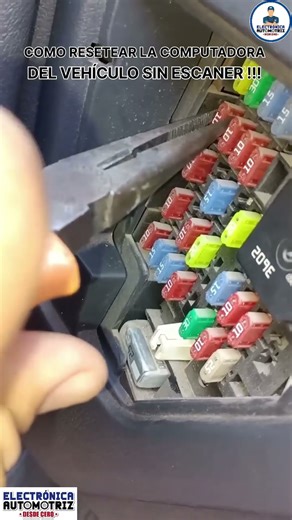 HOW TO RESET YOUR VEHICLE'S COMPUTER WITHOUT A SCANNER? #automotiveelectronics #electricity