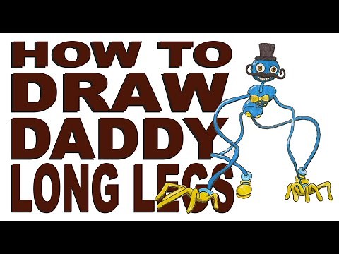 How to draw Daddy Long Legs (Poppy Playtime)