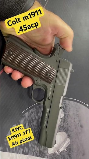 Colt 1911 45acp - KWC m1911 .177 Air Pistol Replica (BB Gun)