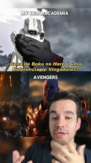 Cena de Boku no Hero foi uma referência de Vingadores ultimato? #bokunohero #myheroacademia #marvel #Anime #vingadores #otakuworld #otakubrabo #nerd #mangá #curiosidades #otaku #animes | Night animes