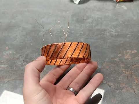Coreless Motor DIY Winding