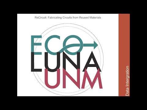 UNM EcoLuna ReCircuit Digital Twin Digital Presentation