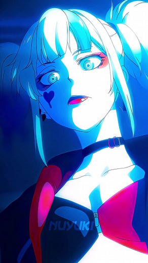 Harley Quinn and Joker Anime Kiss Scenes