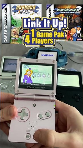 Advance Wars 1&2 (GBA) features a SINGLE-PAK LINK multiplayer feature - see description for more