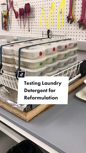 Testing Laundry Detergent Reformulation Process