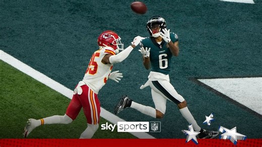 Super Bowl 2025 | Jalen Hurts puts dagger into Kansas City Chiefs with sensational TD!