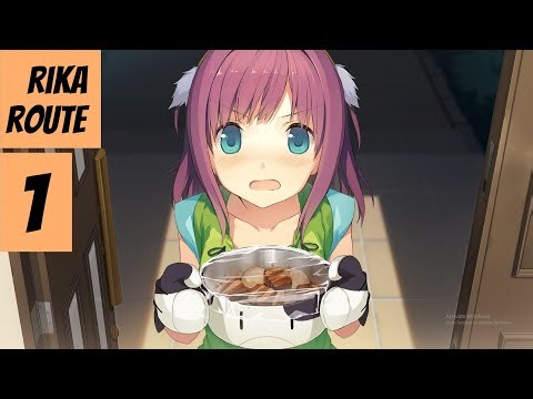 [RIKA ROUTE #1] Let's go with Rika's route! [Aokana Visual Novel Gameplay]