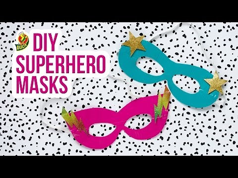 How to Craft a Duck Tape® Superhero Mask