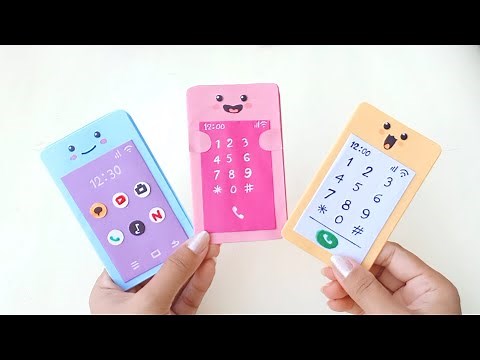 DIY phone notebooks || DIY Notepad Phone || How to make paper Phone