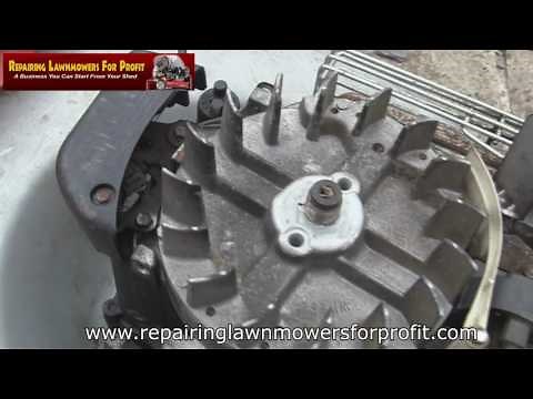 How To Check A Lawnmower Crankshaft Woodruff Key