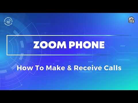 CSUMB Zoom Phone: Make and Receive Calls