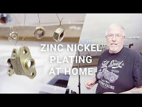 Zinc Nickel Plating Kit With Yellow Passivate | How To Plate Metal Parts & Restore Old Fasteners