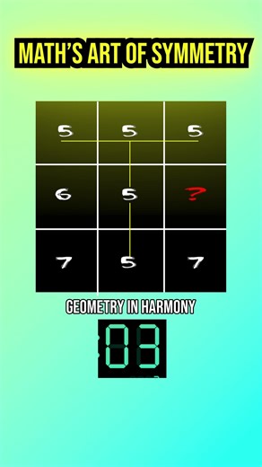 Perfectly Balanced, by design-3x3 Grid Reasoning- Puzzle