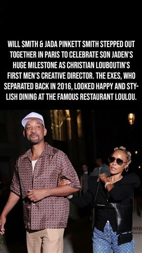 Will Smith And Jada Pinkett Smith Reunite In Paris To Support Son Jaden Again! 🗼❤️👀
