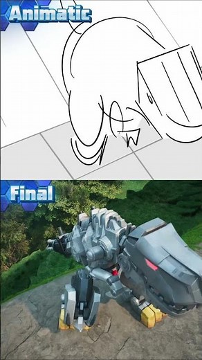 BTS | Animatic VS Final | Optimus Gets His Axe | Transformers: CYBERWORLD